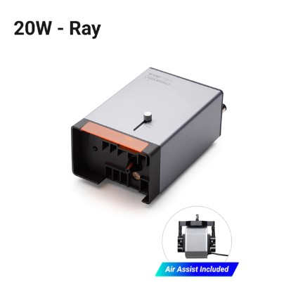 Snapmaker 20 w laser Module with air assist for Artisan & Ray series