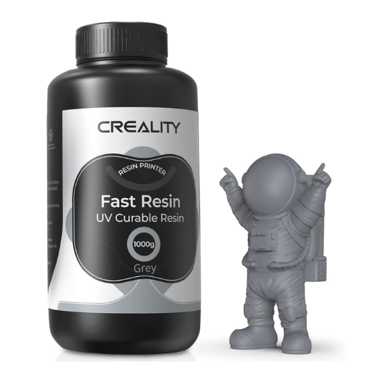 Creality LCD Fast Resin UV Curable Resin 1kg, Grey Color