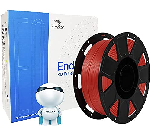 Refurbished Creality Ender PLA 3D Printing Filament Red ,1.75mm,Net Weight-1kg