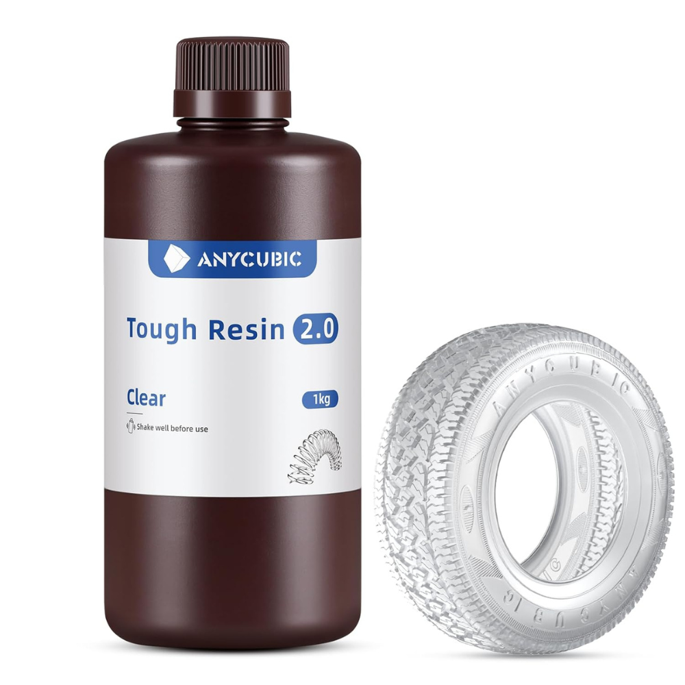 Anycubic Tough Resin 2.0 (Clear) 1kg