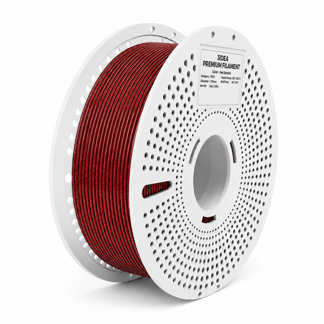 3Idea PETG Red Sparkle